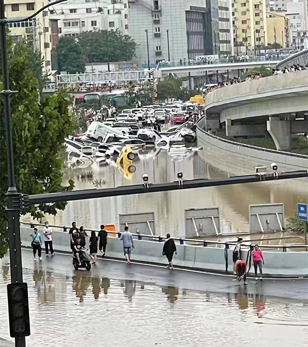 元览科普：河南遇特大暴雨！车被淹了赔不赔看这里