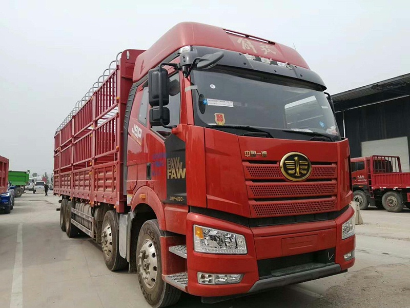 元览卡车销售解放J6P高栏载货车