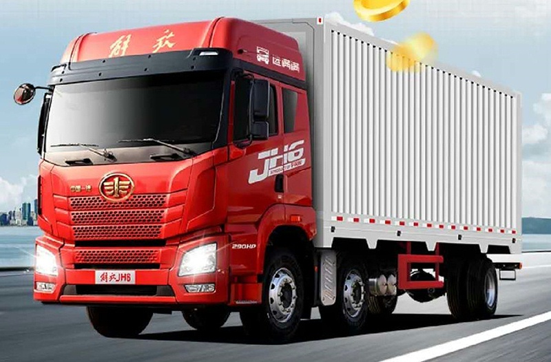 青岛解放JH6厢式载货车