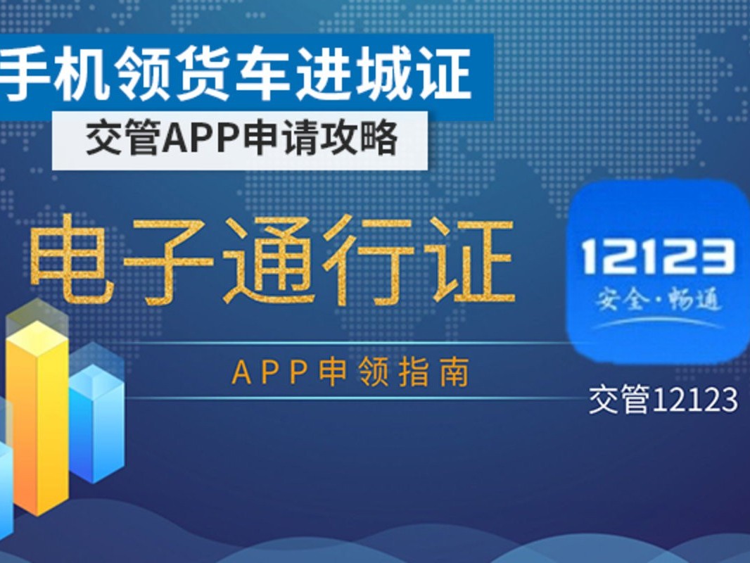 元览科普：手机可领取货车进城证 交管APP申请攻略
