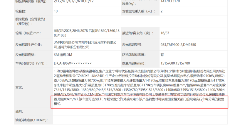 元览科普：换电重卡同质化严重 其实各有各的特色